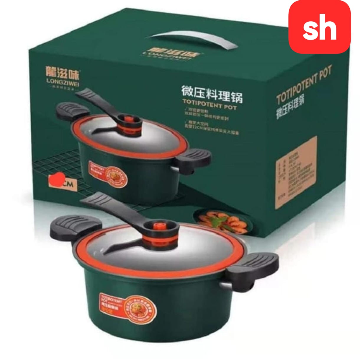 Micro Pressure Cooking pot for kitchen home and restaurant 3.5 Litters