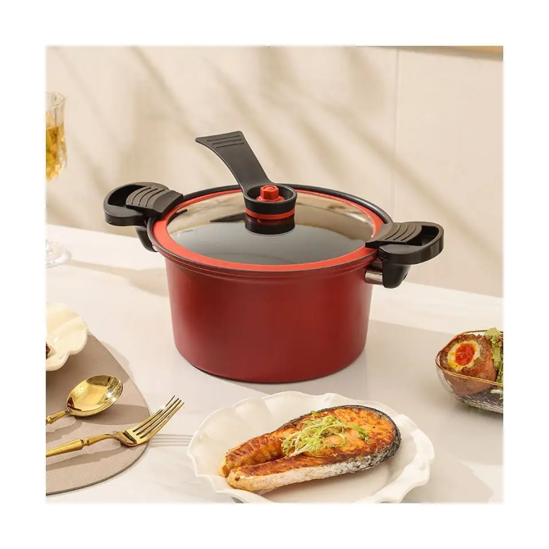 Micro Pressure Cooking pot for kitchen home and restaurant 3.5 Litters