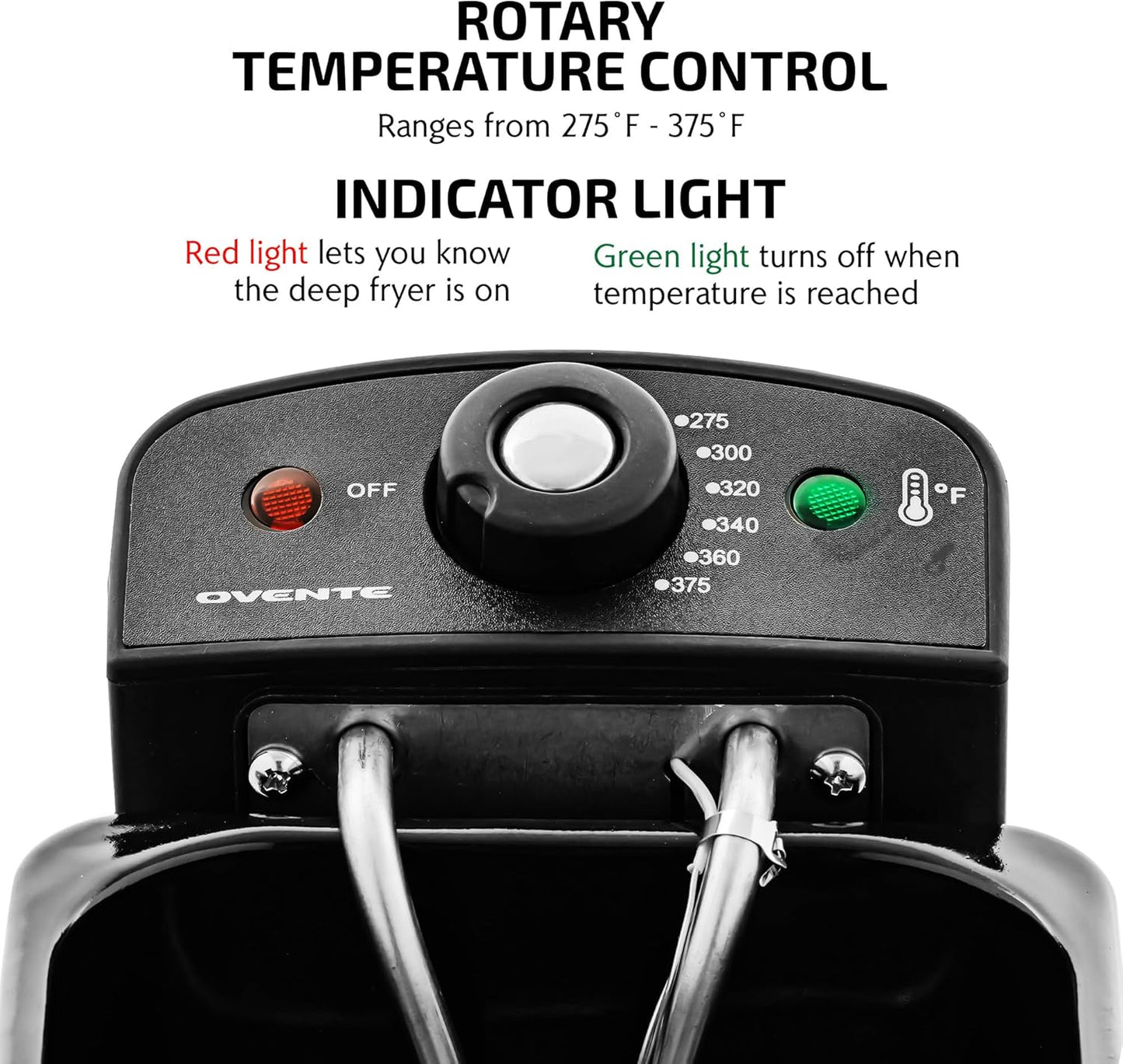 Condere Electric Deep Fryer 2 Liter Capacity, 1500 Watt Lid with Viewing Window and Odor Filter, Adjustable Temperature, Removable Frying Basket and Easy to Clean Stainless Steel Body, Silver FDM2201BR